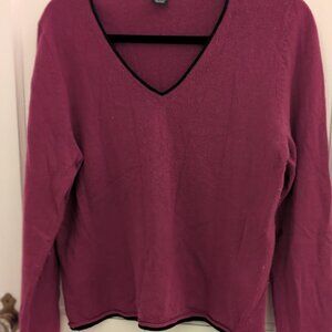 GRACE CASHMERE SWEATER BEAUTIFUL RASPBERRY COLOR